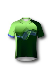 網上訂購單車衫 製造短袖半撞色單車衫  運動衫 單車衫生產商  行山 野外跑  B174